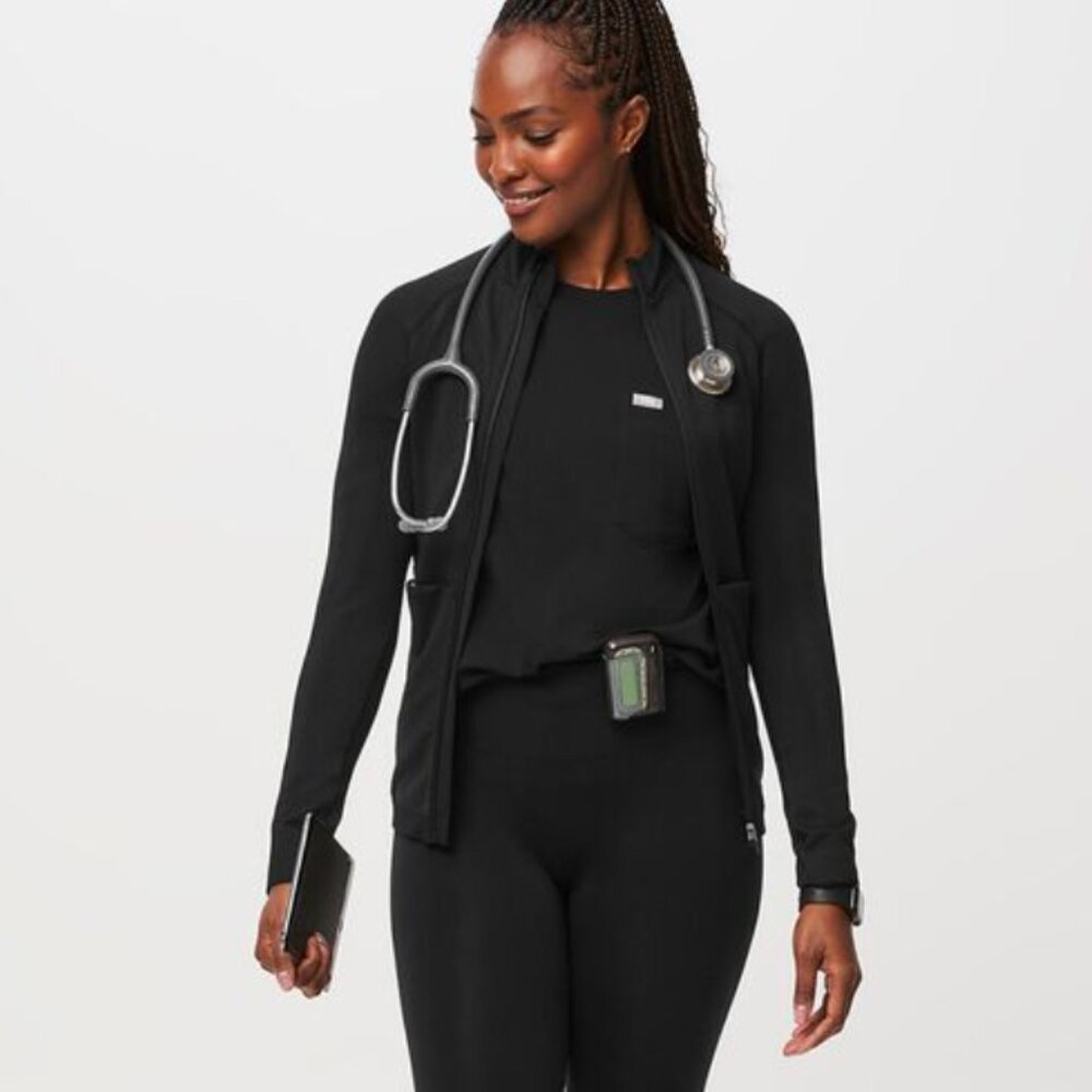 BNWT Figs Salta Seamless Underscrub leggings size M black